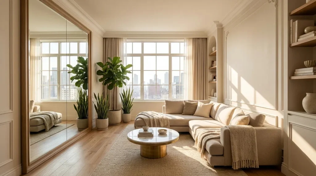 Use Mirrors Opposite Windows