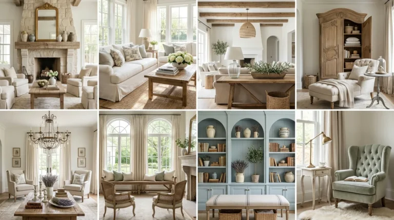 French Country Living Room Ideas