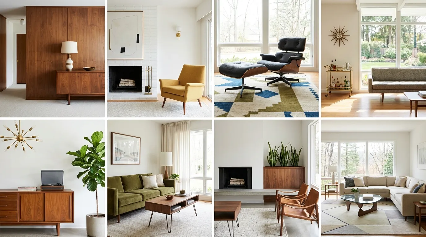 Mid-Century Modern Living Room