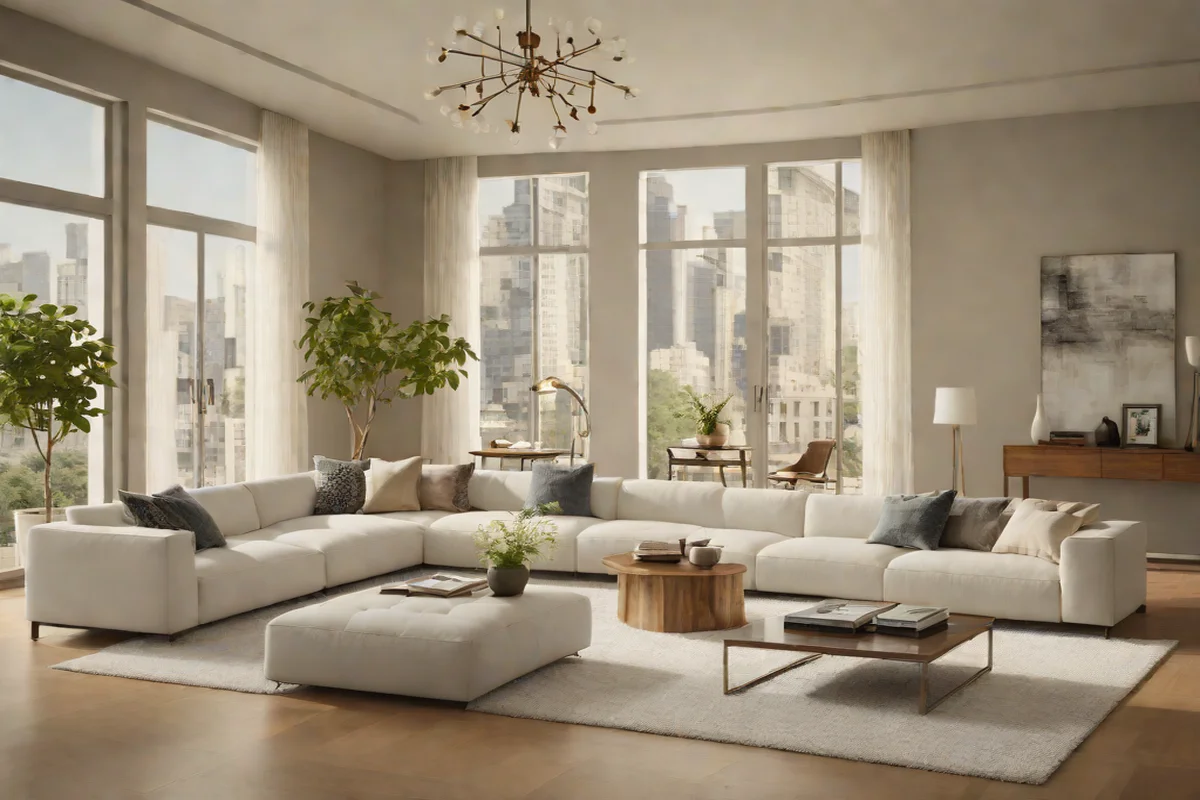 Incorporate Low-Profile Seating - Apartment Living Room Decor Ideas