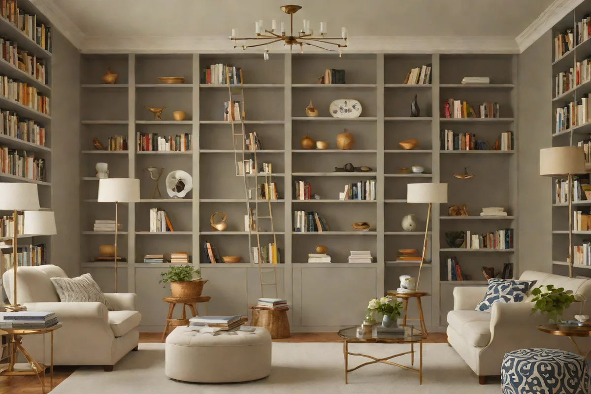 Match Furniture Color to Your Walls - Apartment Living Room Decor Ideas