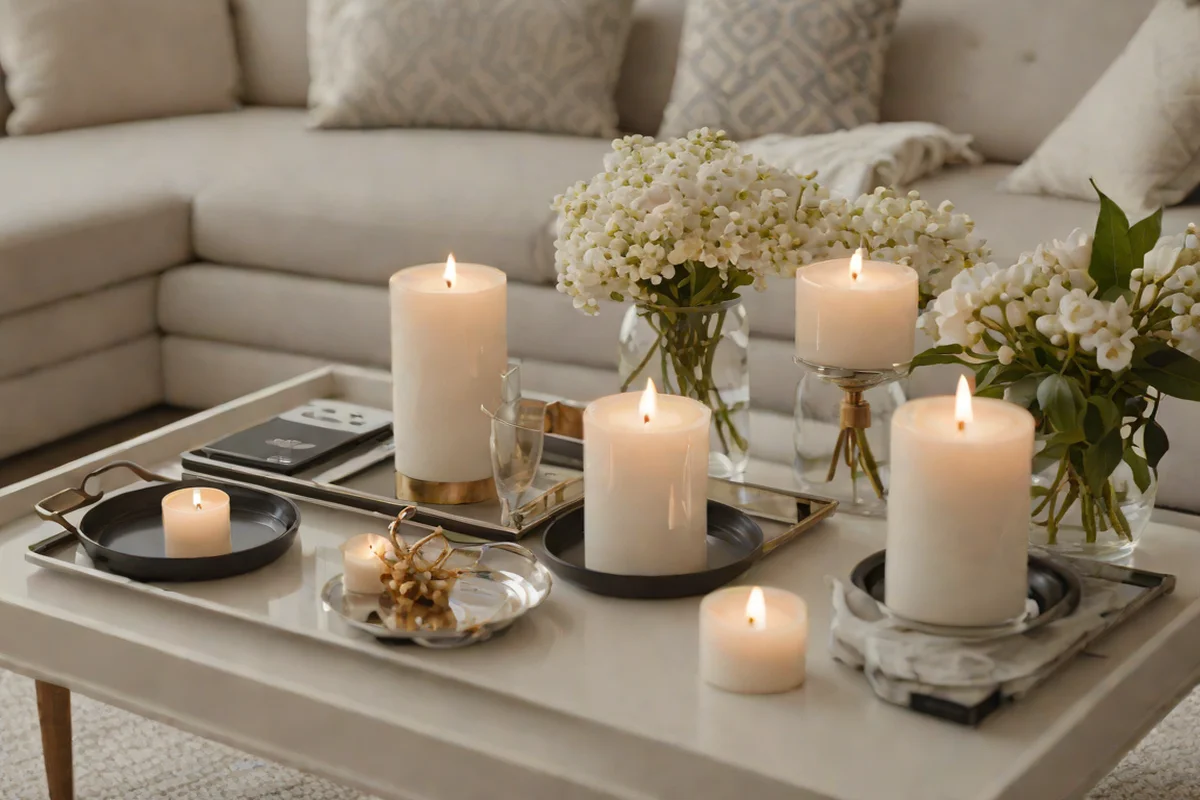 Declutter Surfaces Daily - Apartment Living Room Decor Ideas