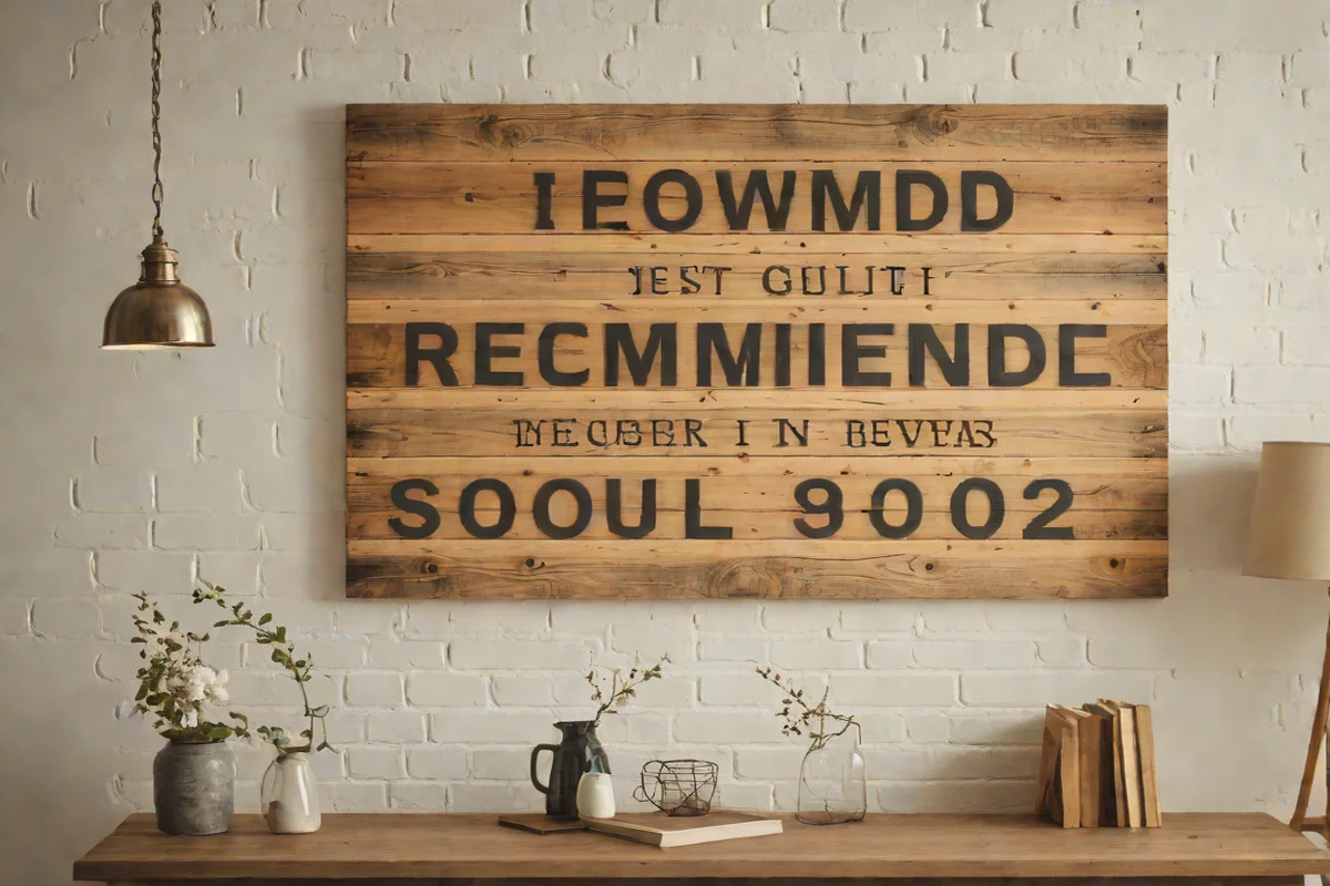 Modern Typography and Signs - Farmhouse Living Room Ideas