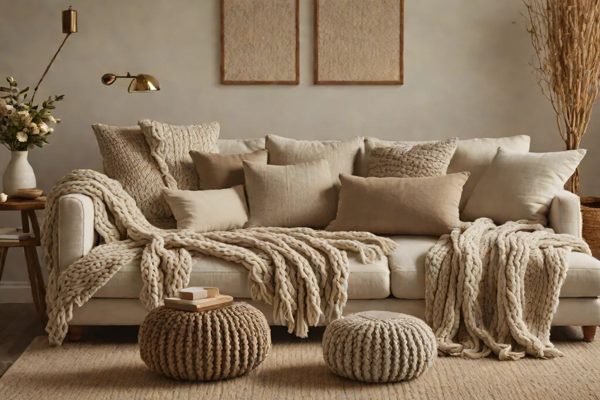 Mastering the Art of Textural Layering - Farmhouse Living Room Ideas