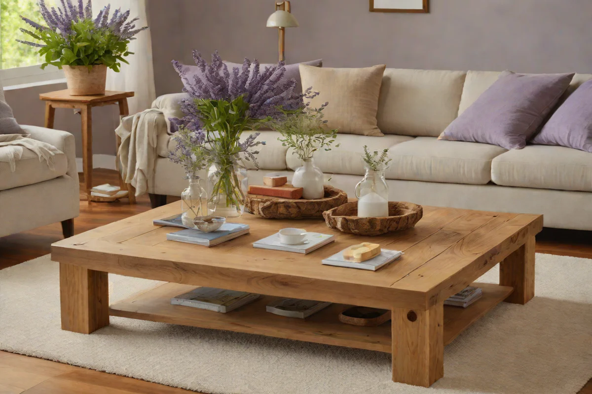 The Iconic Farmhouse Coffee Table - French Country Living Room Ideas