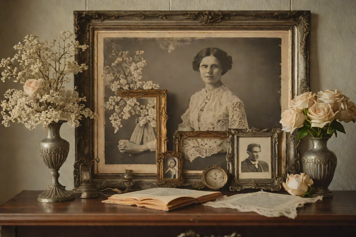 Nostalgic Heirlooms and Personal Soul - French Country Living Room Ideas