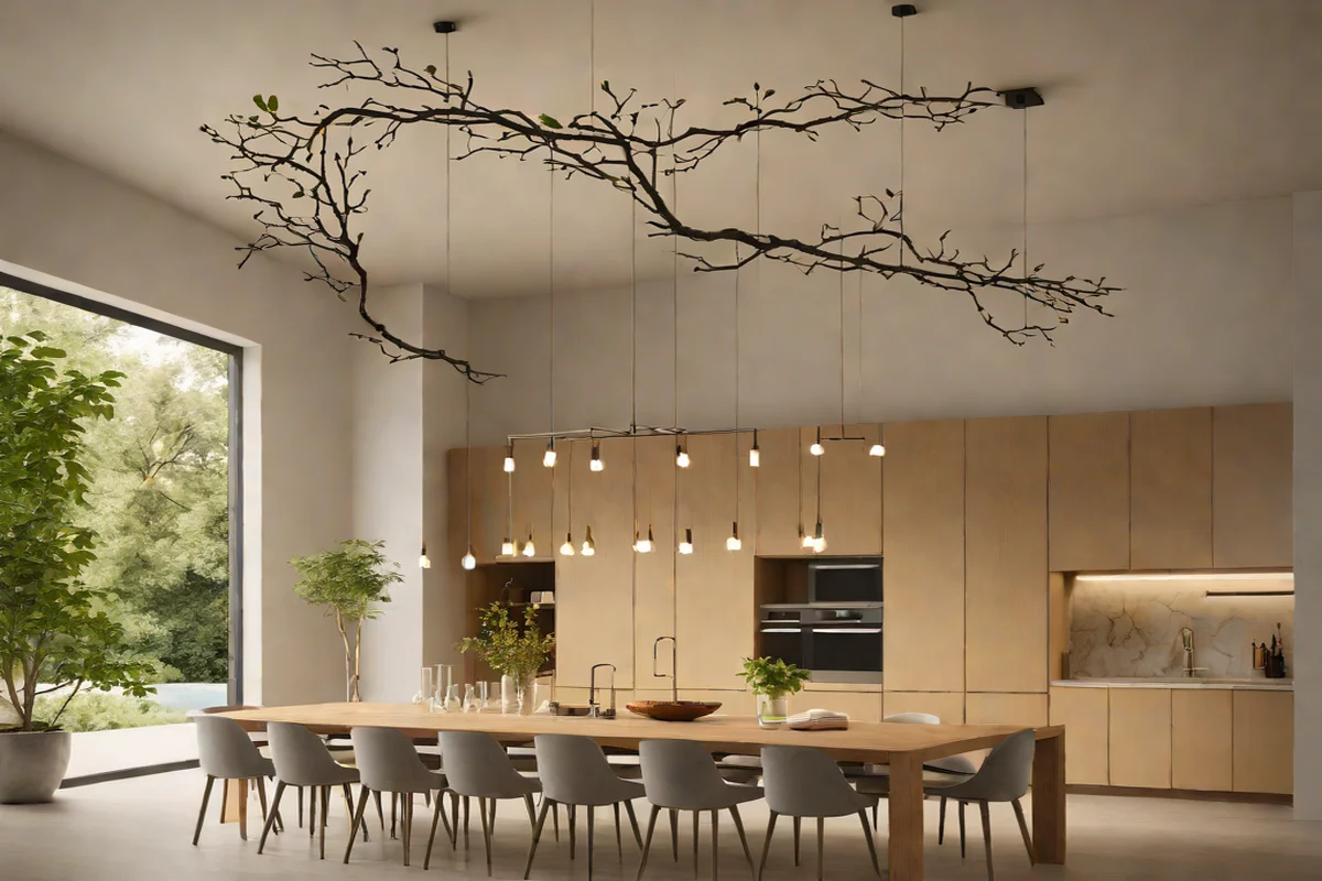 Match Your Lighting to Your Decor - Kitchen Island Decor Ideas