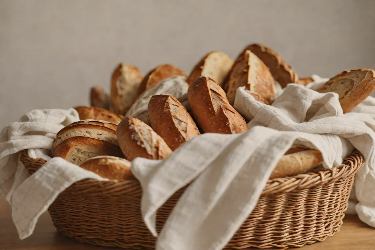 Woven Baskets for Softness - Kitchen Island Decor Ideas