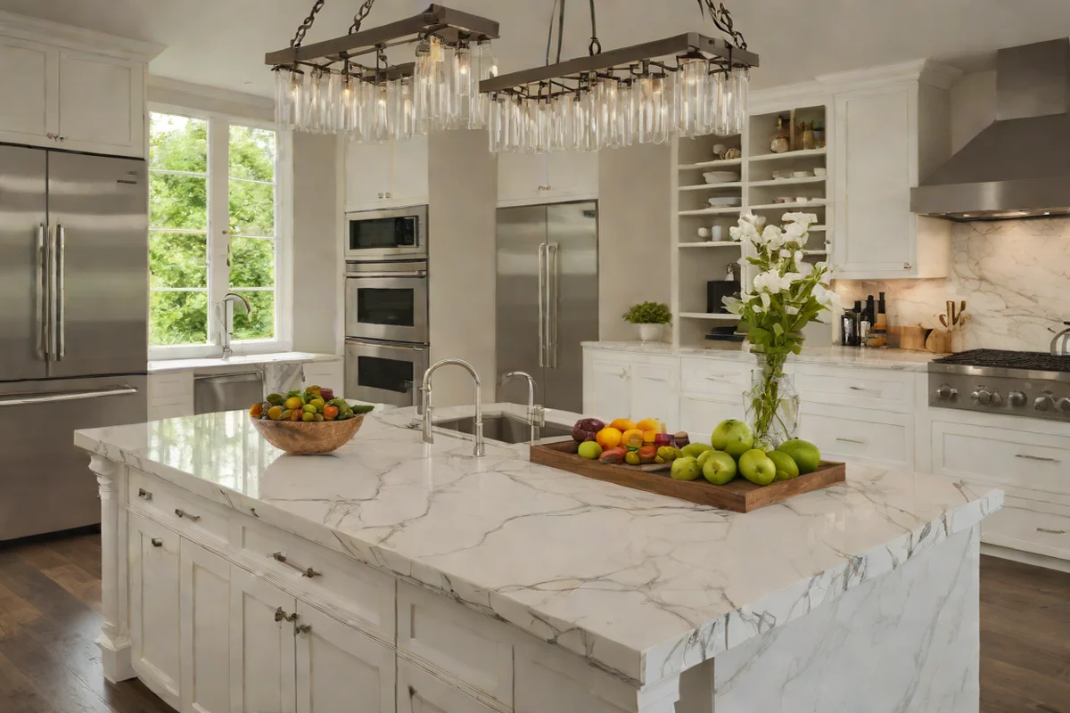 Clear the Perimeter, Focus the Center - Kitchen Island Decor Ideas