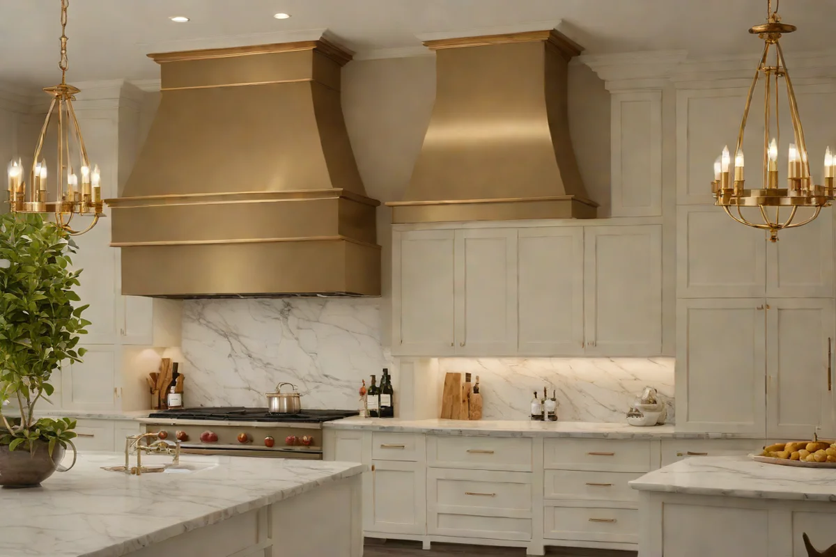 Formal Order with Symmetrical Sconces - Kitchen Lighting Ideas