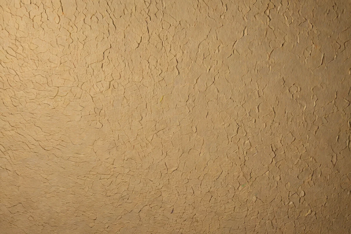 Textured Venetian Plaster - Living Room TV Wall Design Ideas