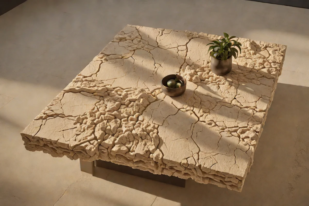 Sculptural Stone Coffee Tables - Luxury Living Room Ideas