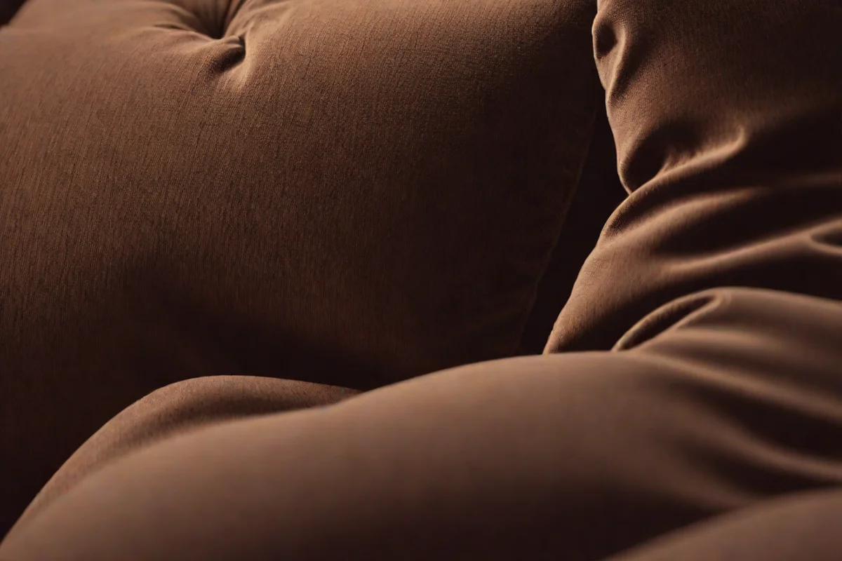 Velvet and Silk Texture Play - Luxury Living Room Ideas