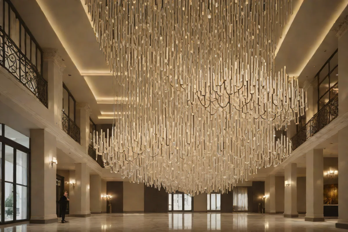 Oversized Bespoke Chandeliers - Luxury Living Room Ideas