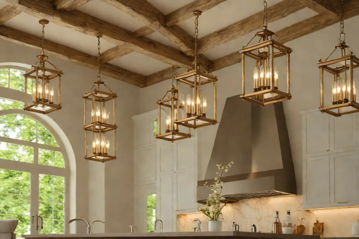 Metallic Pendants as the 