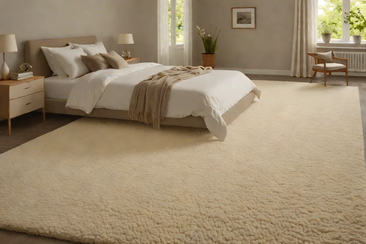 The High-Pile Wool Rug Foundation - Modern Bedroom Design Ideas