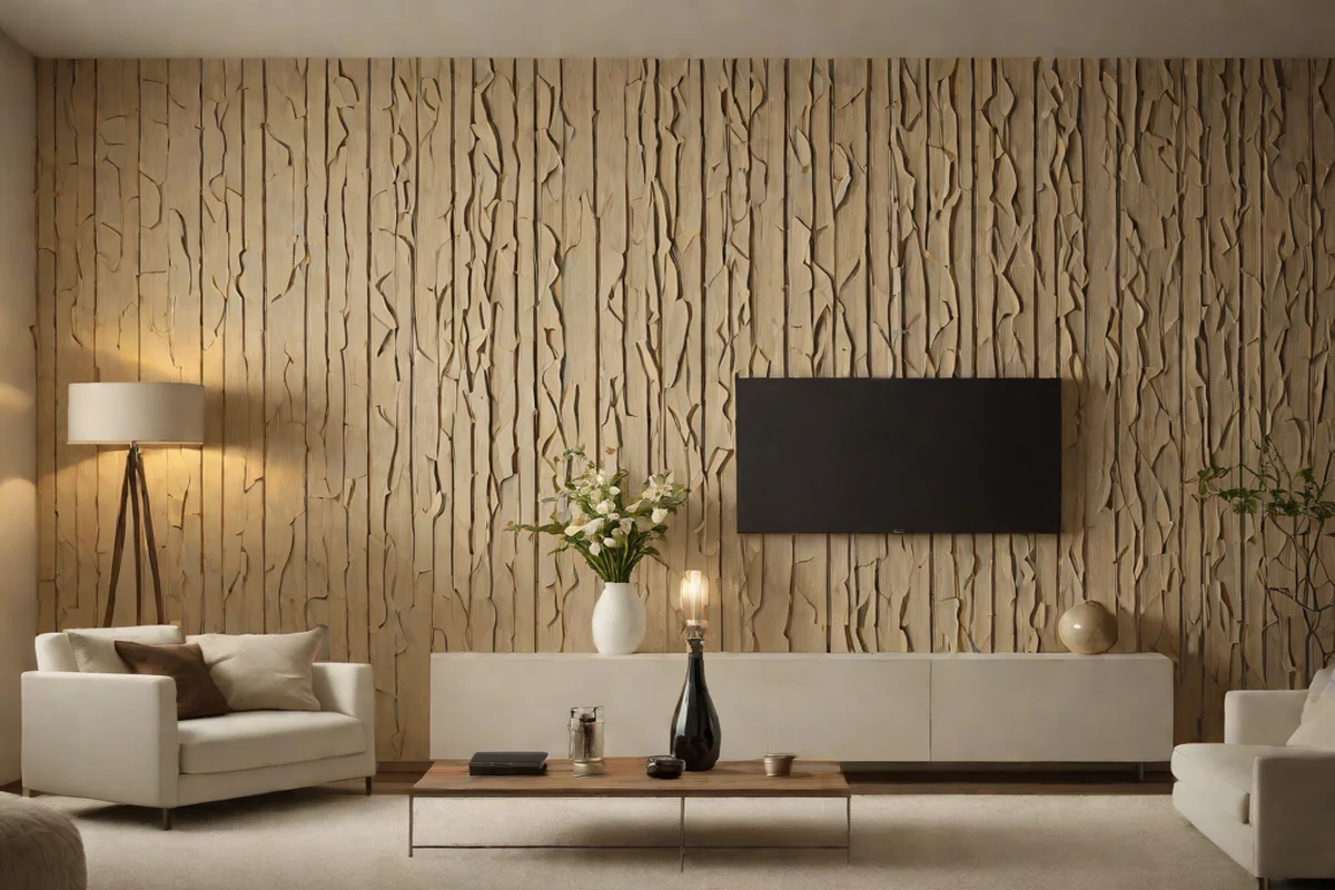 Tactile Walls: The Death of Flat Paint - Modern Living Room Design Ideas