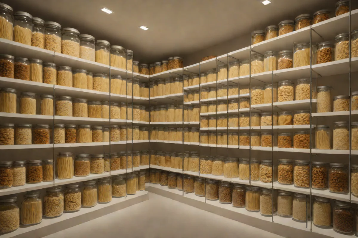 The Magic of Decanting into Uniform Glass Jars - Pantry Organization Ideas