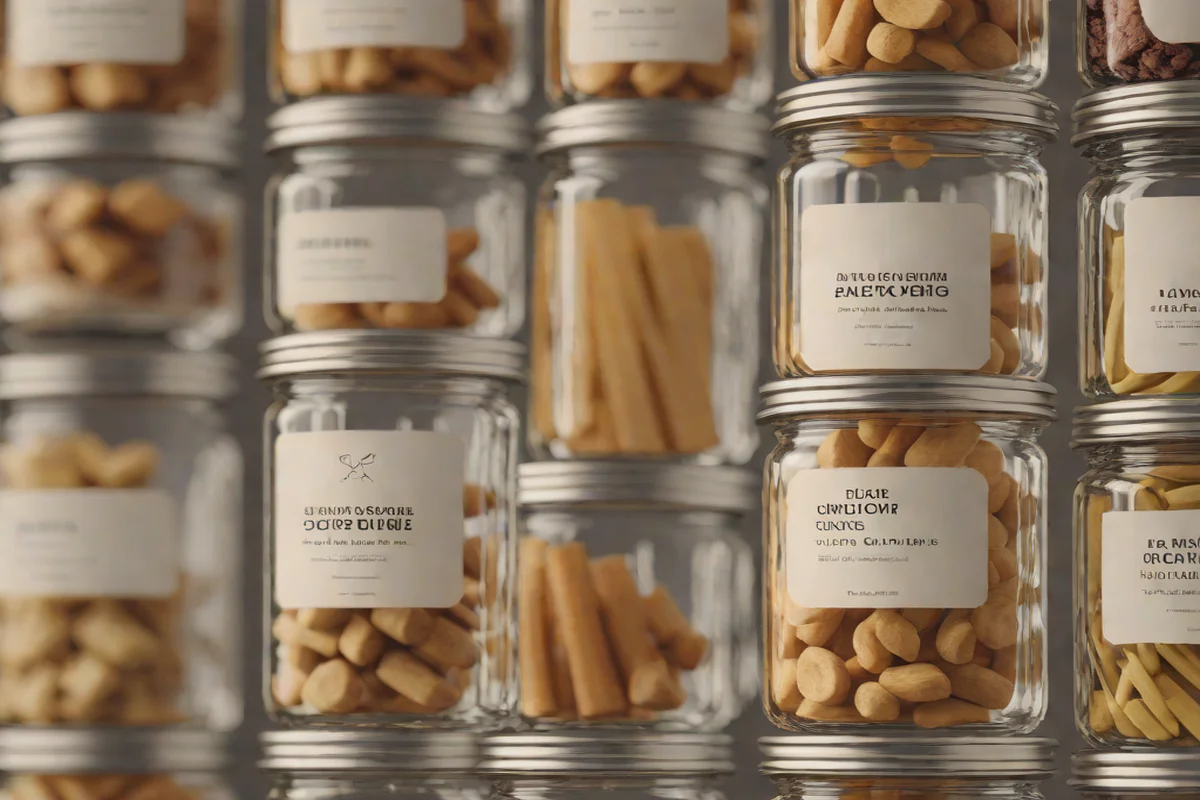 High-End Custom Labeling - Pantry Organization Ideas