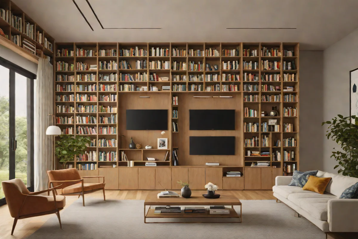 Think Vertically, Not Horizontally - Small Living Room Ideas