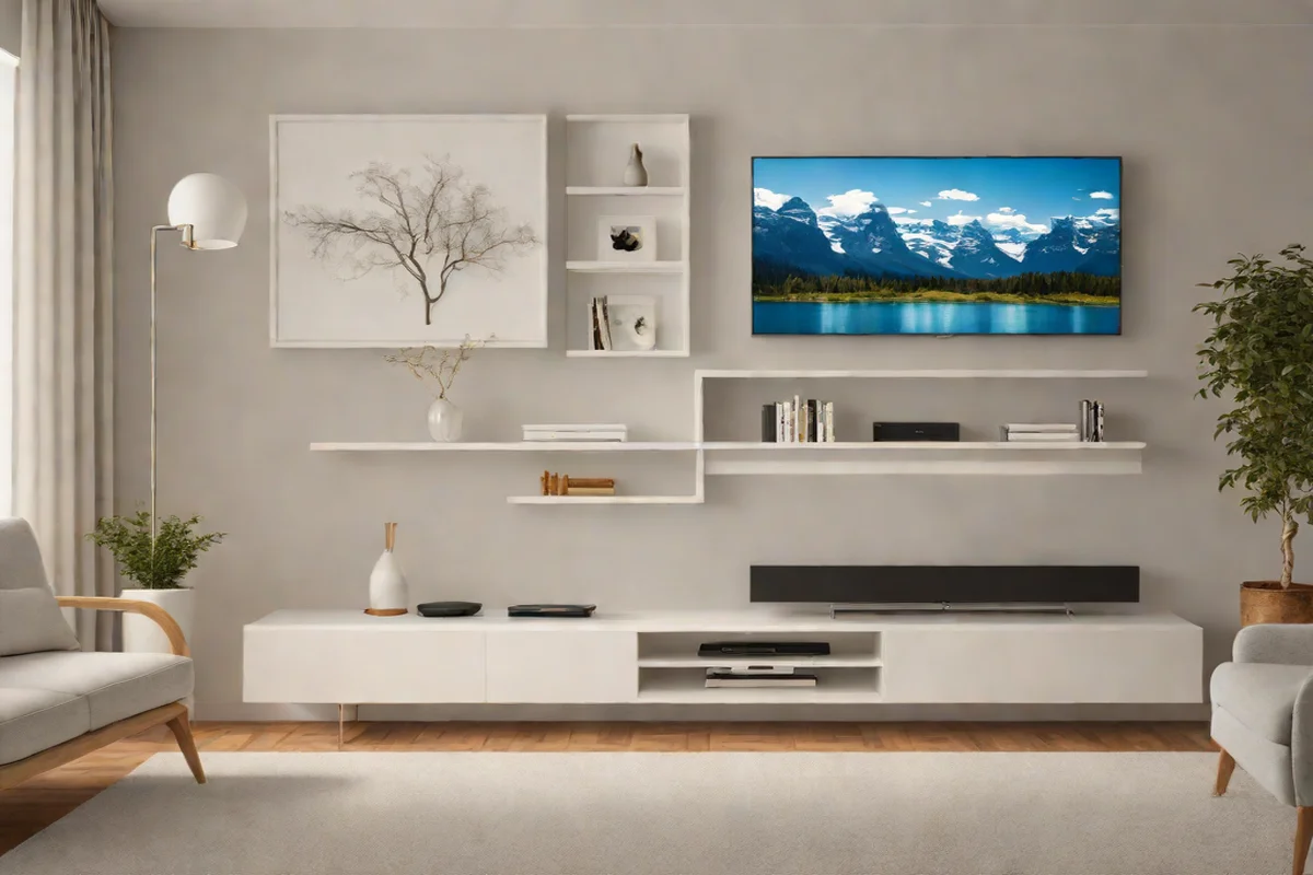 Ditch the Bulky TV Stand - Small Living Room Ideas