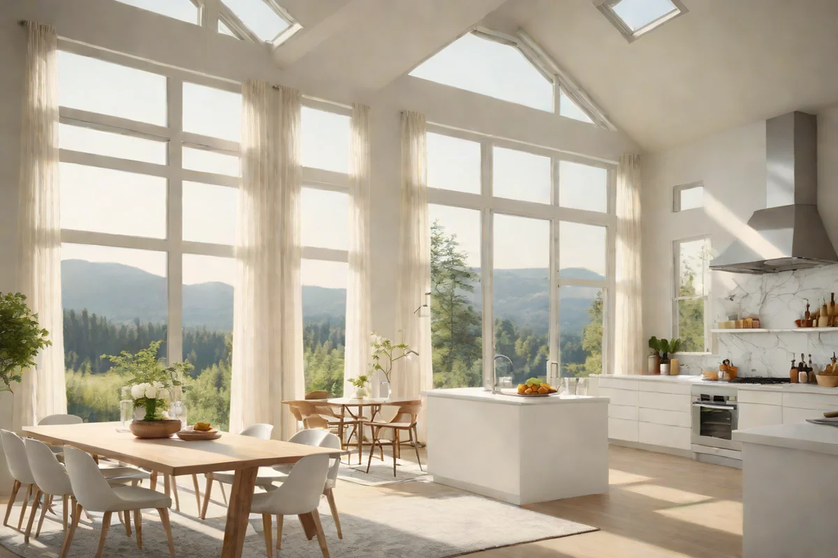 Natural Light Mastery - White Kitchen Design Ideas