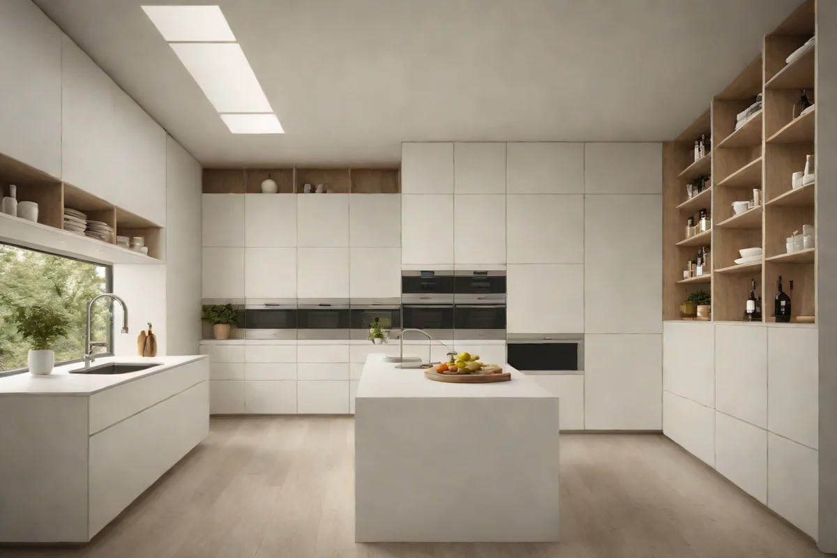 Floor-to-Ceiling Verticality - White Kitchen Design Ideas