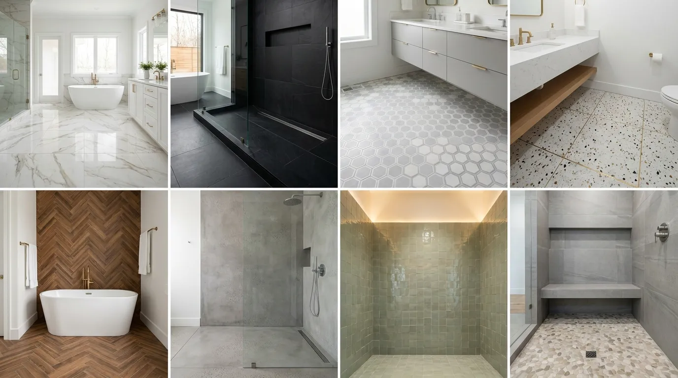 Bathroom Floor Tile Ideas