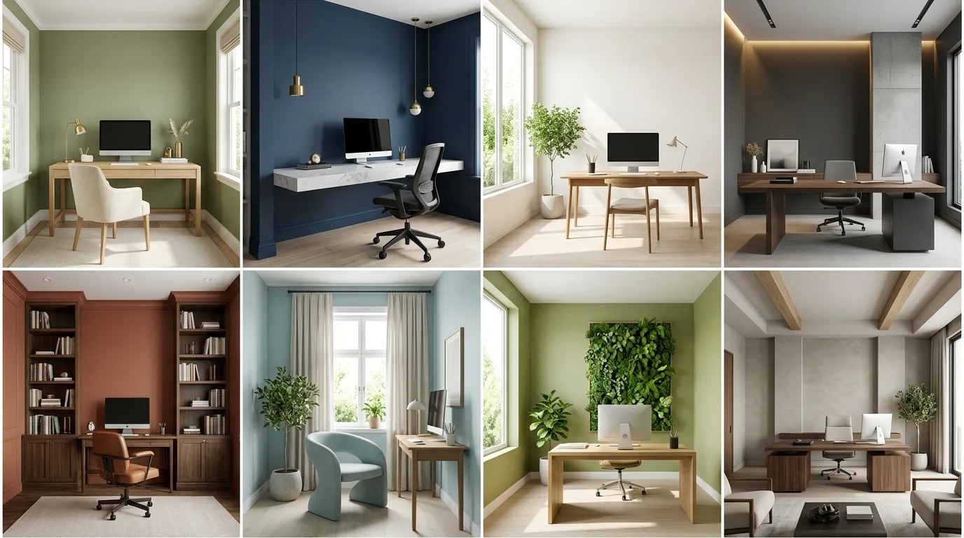 Best Paint Colors for a Productive Home