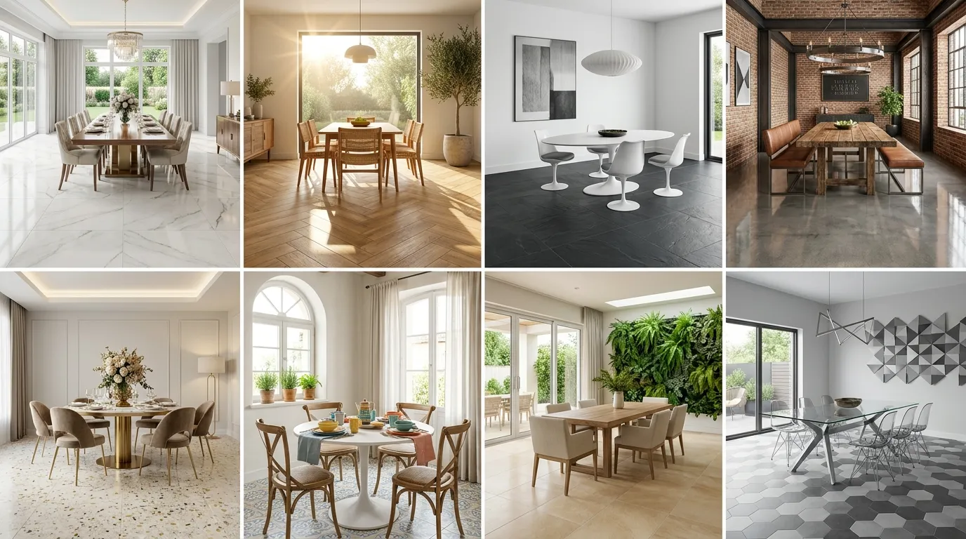 Dining Room Floor Tiles