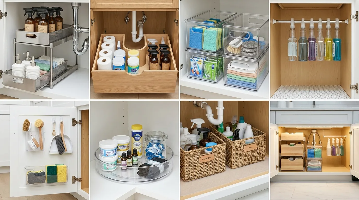 Under-Sink Storage Ideas