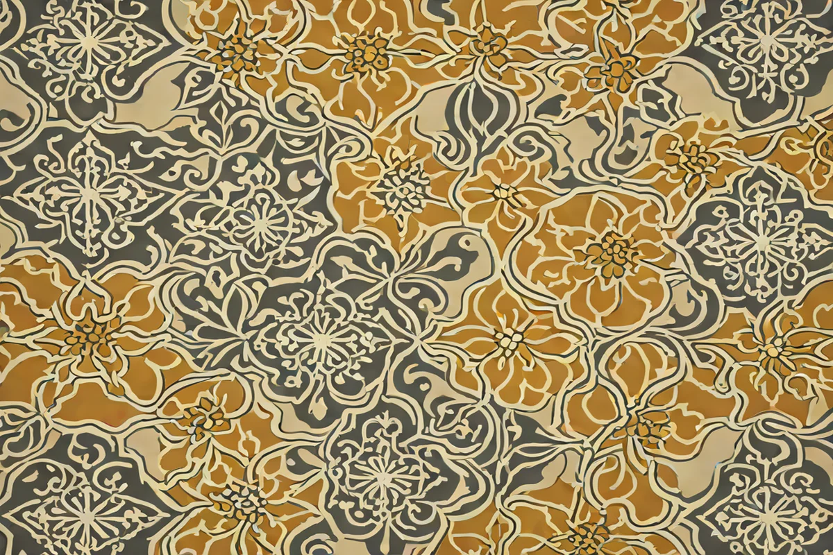 Symmetrical Encaustic Cement Patterns - Bathroom Floor Tile Ideas