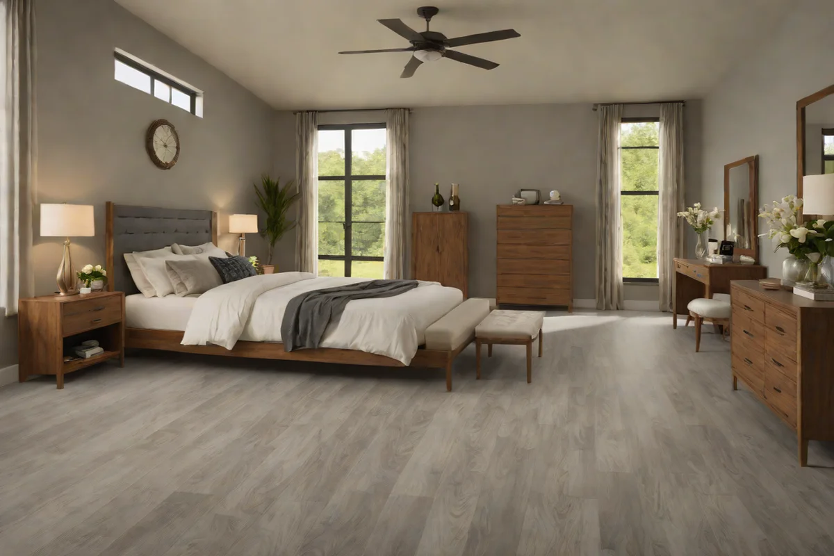 DuraLux Performance Stone-Look Luxury Vinyl Tile DuraLux Performance Stone-Look Luxury Vinyl Tile - Bedroom Flooring Options