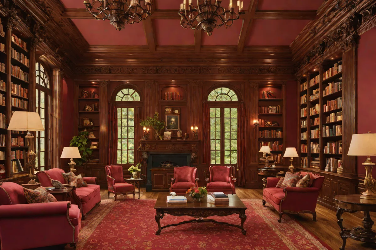 PPG “Warm Mahogany” PPG “Warm Mahogany” - Best Paint Colors Home Office