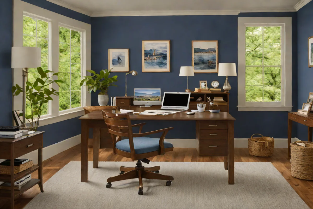 Benjamin Moore “Hale Navy” Benjamin Moore “Hale Navy” - Best Paint Colors Home Office
