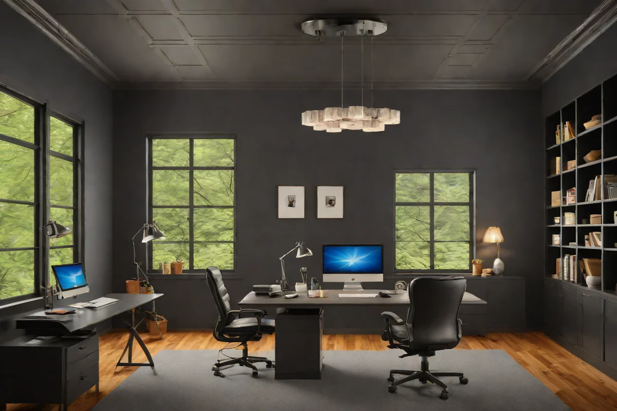 Sherwin-Williams “Iron Ore” Sherwin-Williams “Iron Ore” - Best Paint Colors Home Office