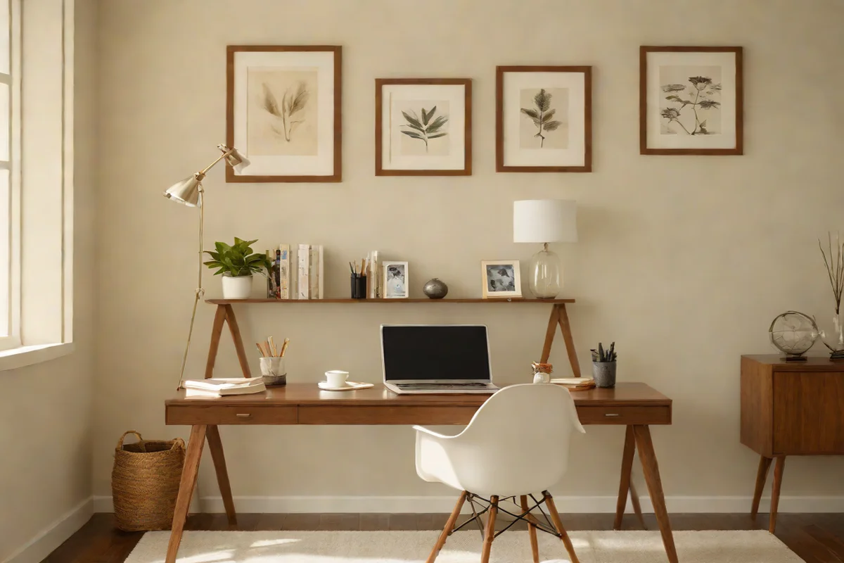 Benjamin Moore “Swiss Coffee” Benjamin Moore “Swiss Coffee” - Best Paint Colors Home Office