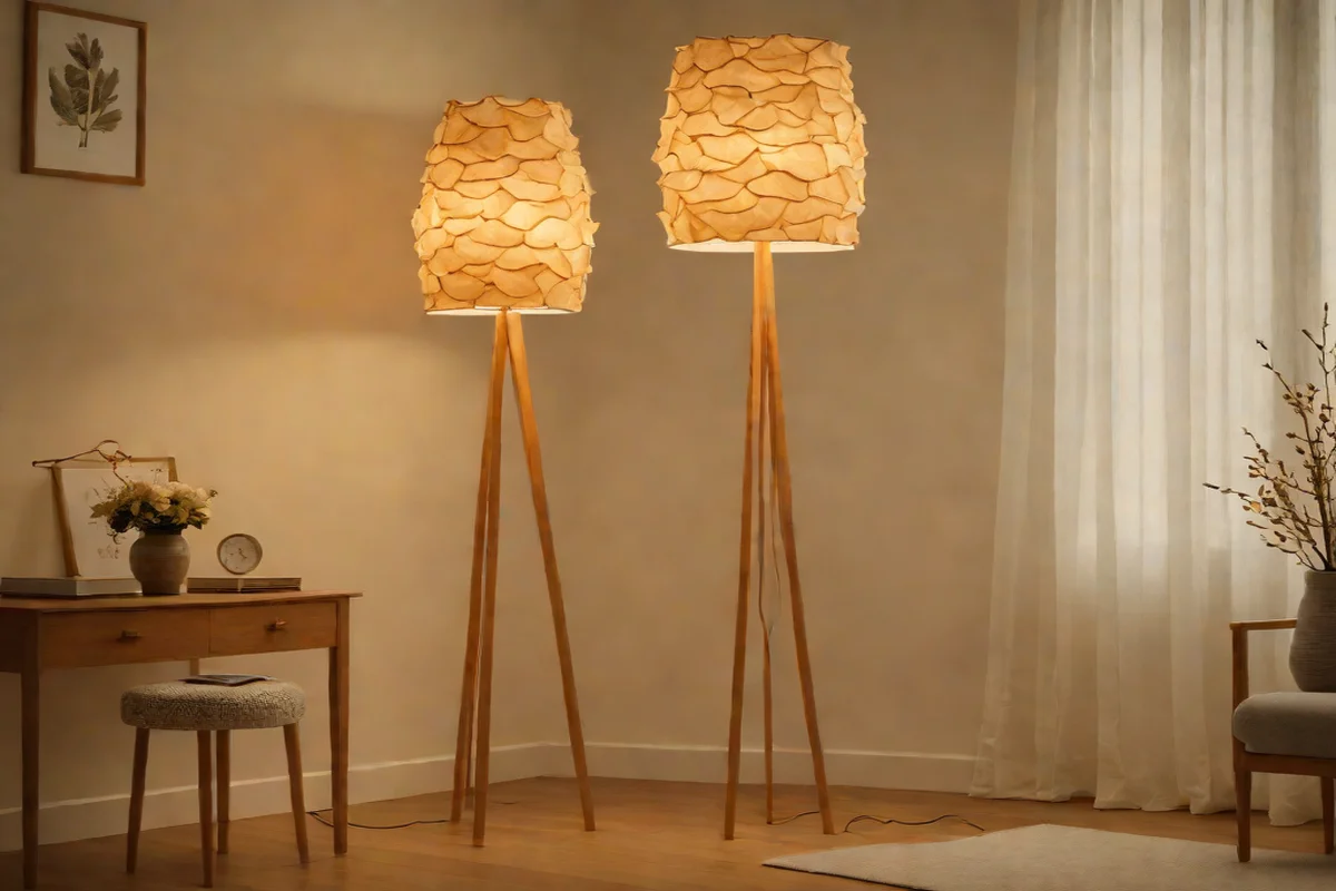 The Soft Atmospheric Glow of Paper Lamps - Japandi Interior Design Ideas