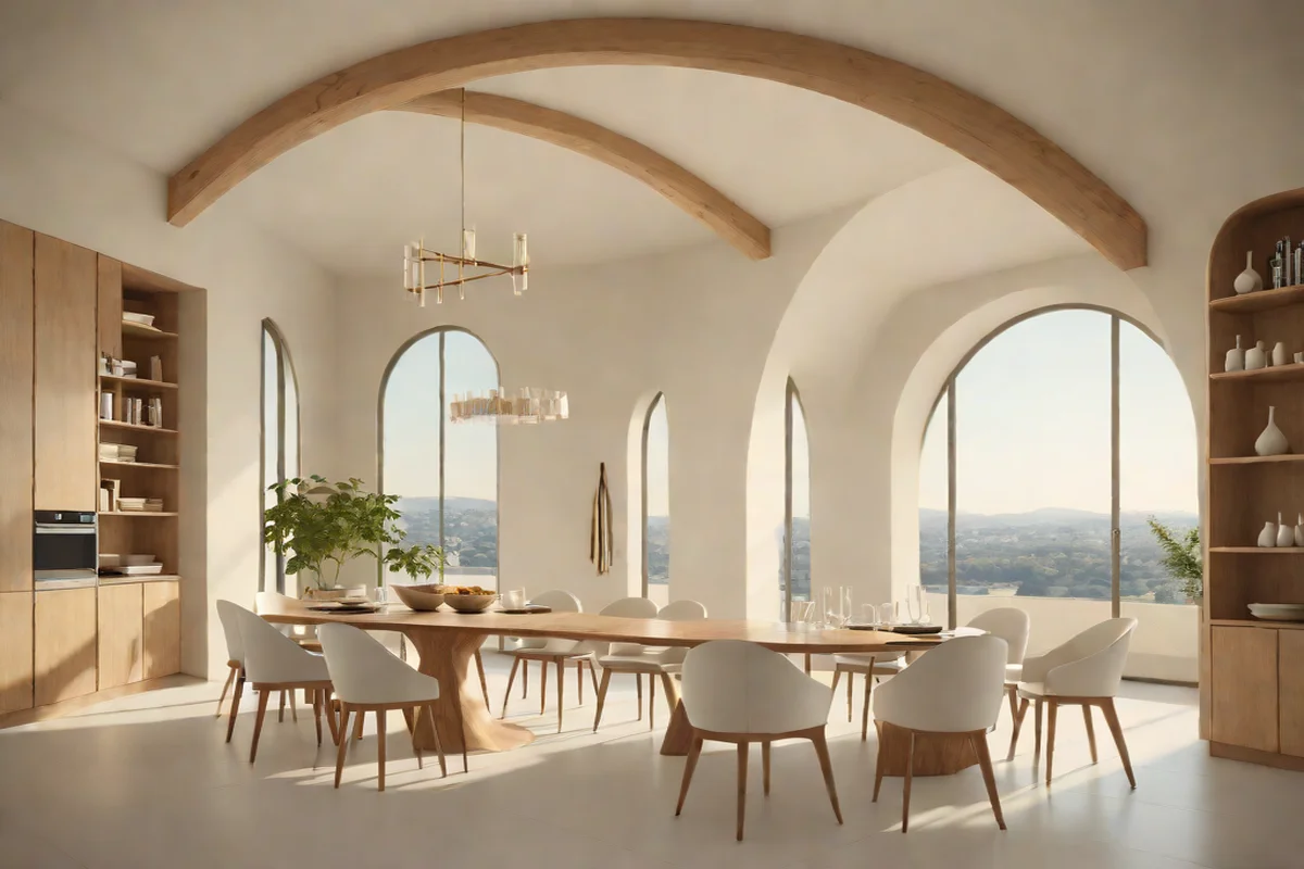 Curvilinear Profiles and the Dialogue of Form - Japandi Interior Design Ideas