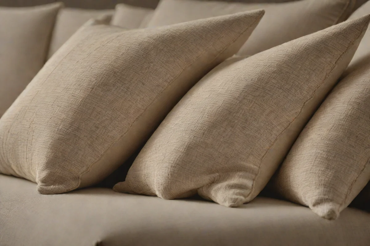 Tactile Softness via Unrefined Organic Linen - Japandi Interior Design Ideas