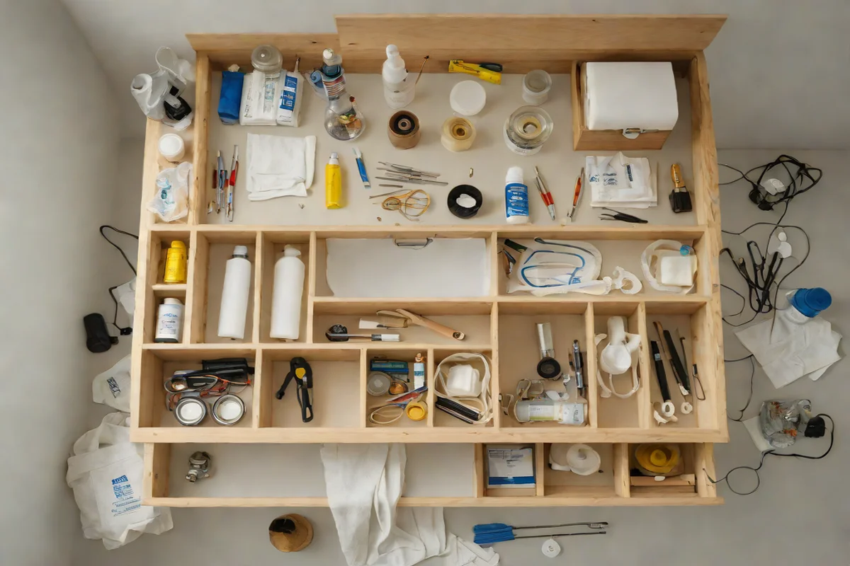 The Disassembly and Hardware Audit - Paint a Bathroom Vanity