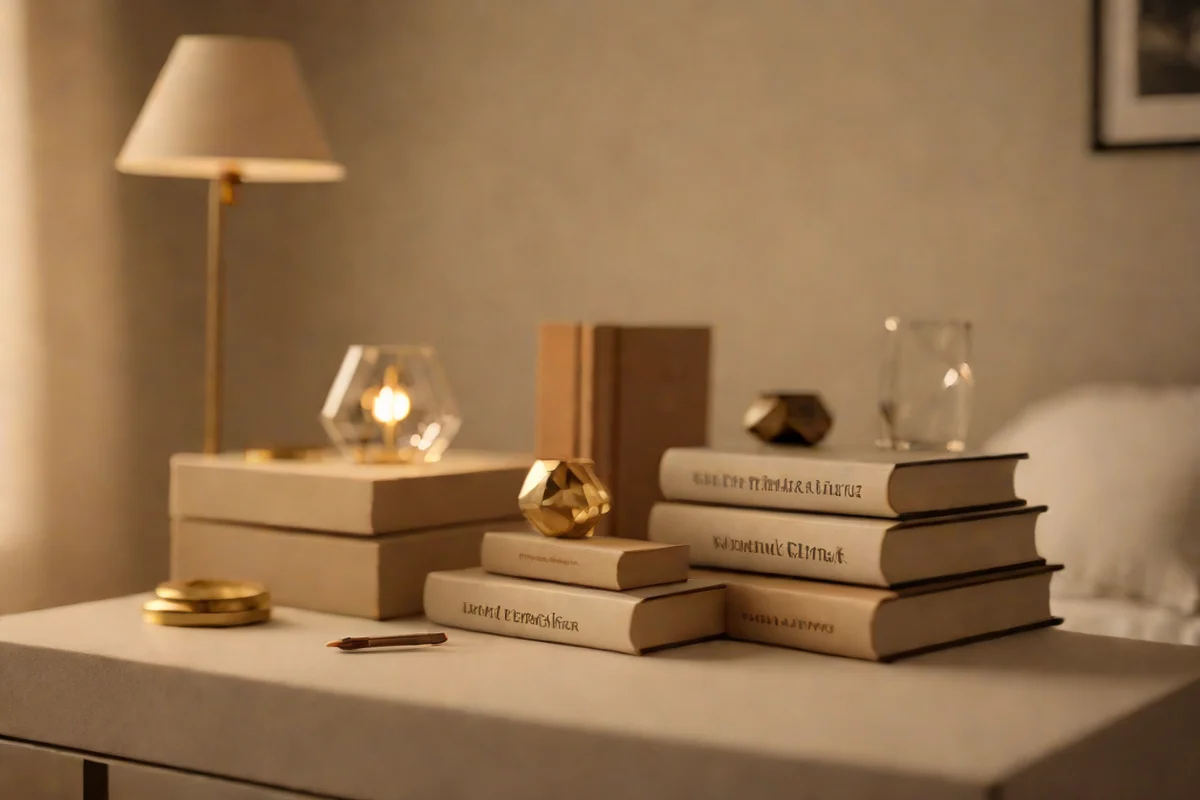 Display Mindful Literature for an Intellectual Edge - Styling a Nightstand