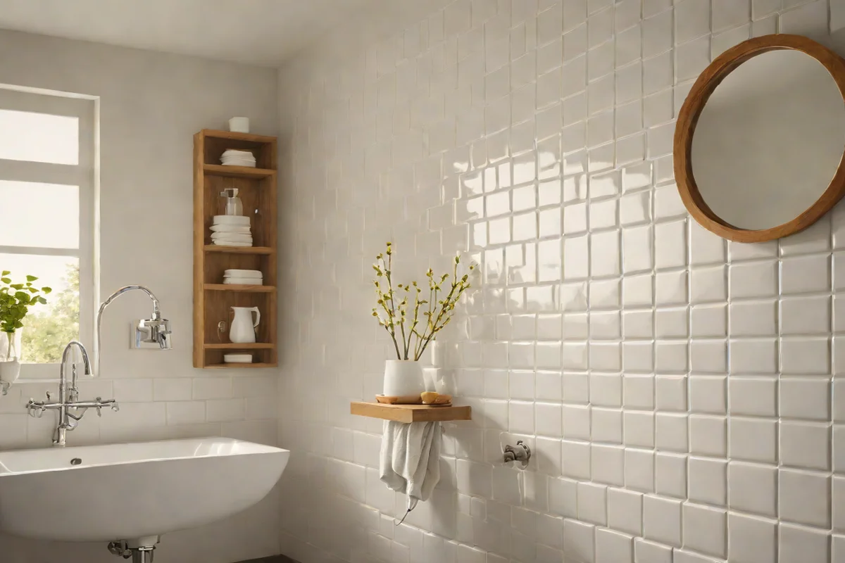 Rhythmic Three-Quarter Horizontal Offset - Subway Tile Patterns