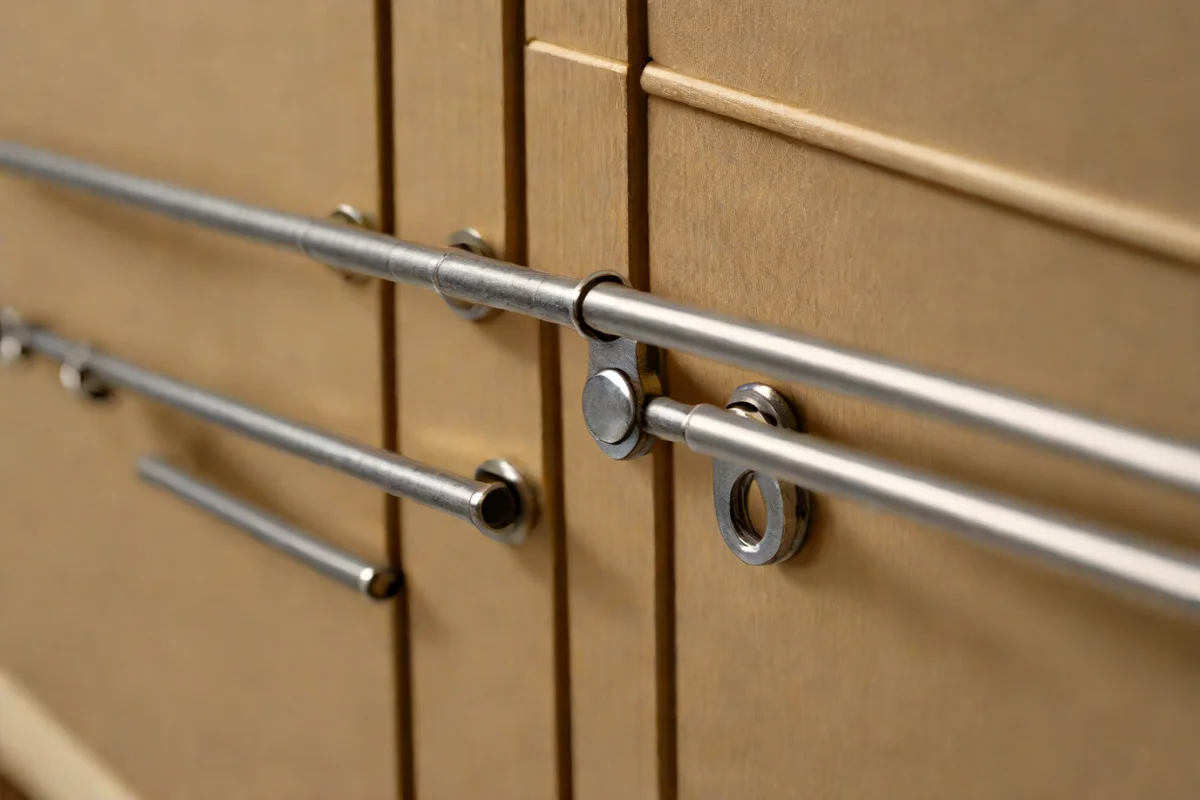 Magnetic Tool Strips for Small Hardware Access - Under-Sink Storage Ideas