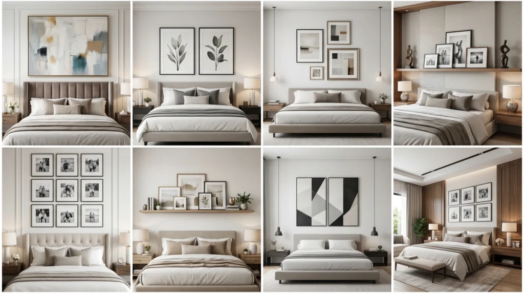 Artwork Placement Ideas Above the Bed