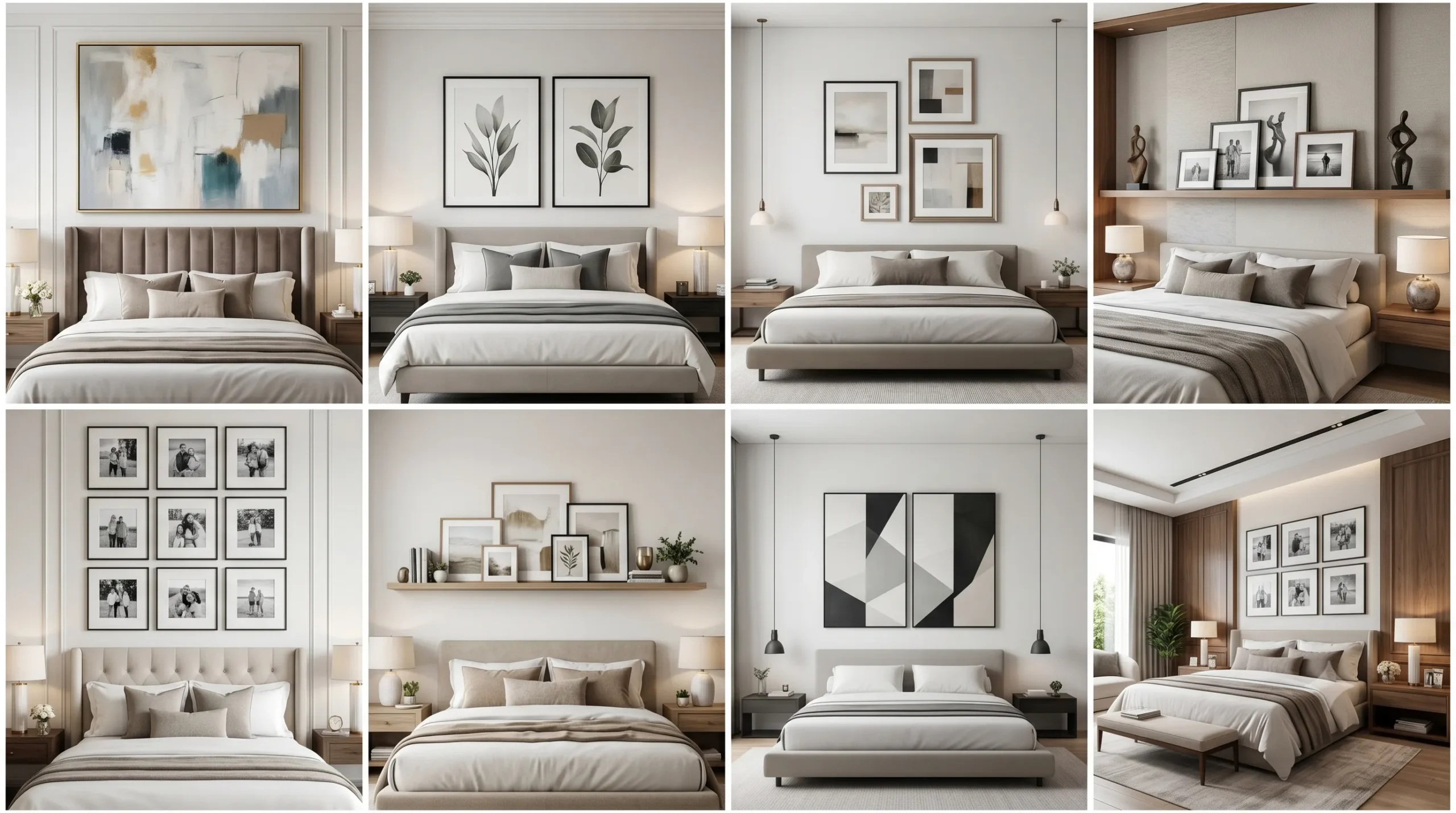Artwork Placement Ideas Above the Bed