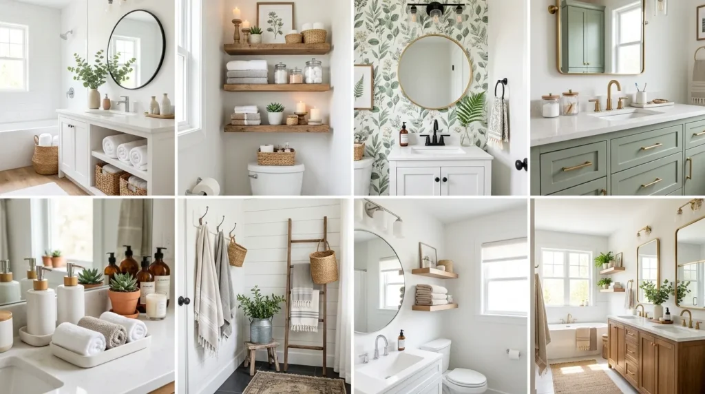 Bathroom Decor Ideas on a Tiny Budget