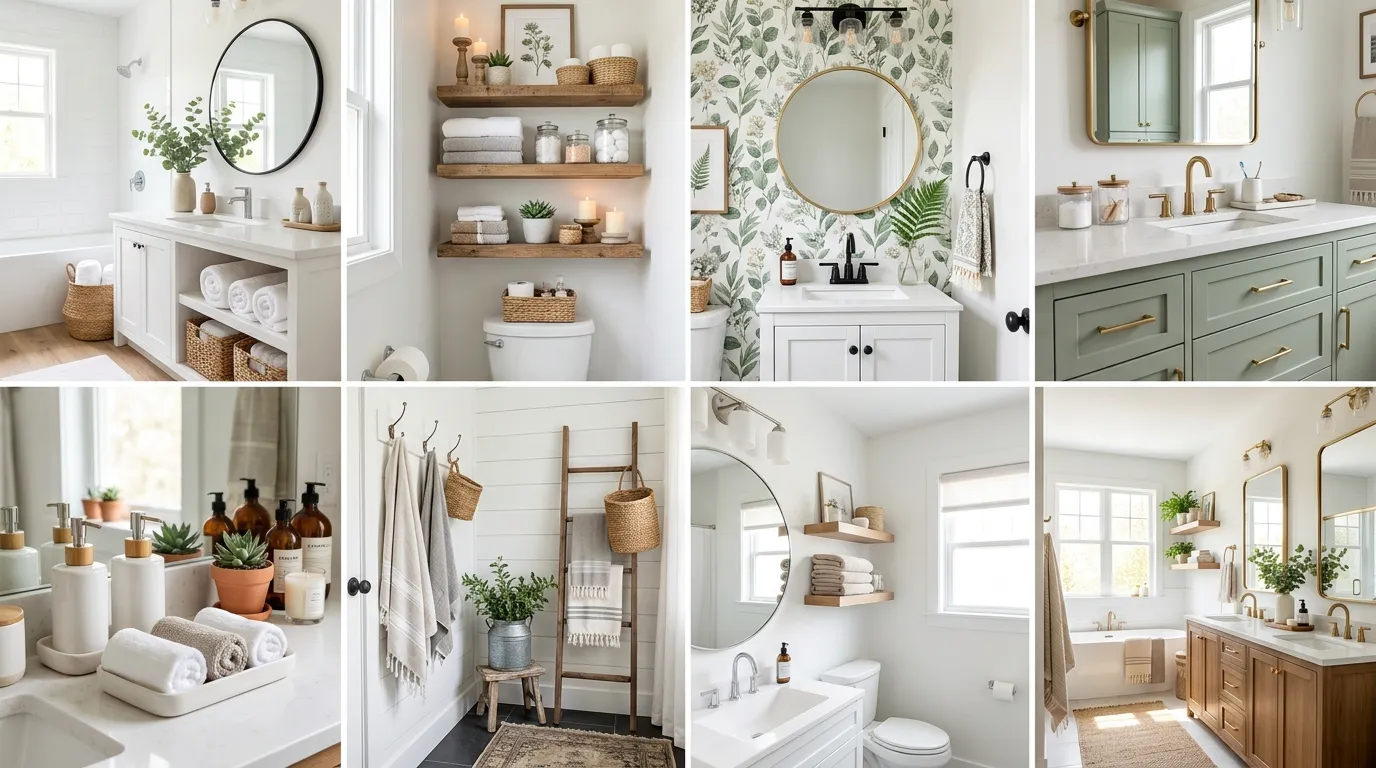 Bathroom Decor Ideas on a Tiny Budget