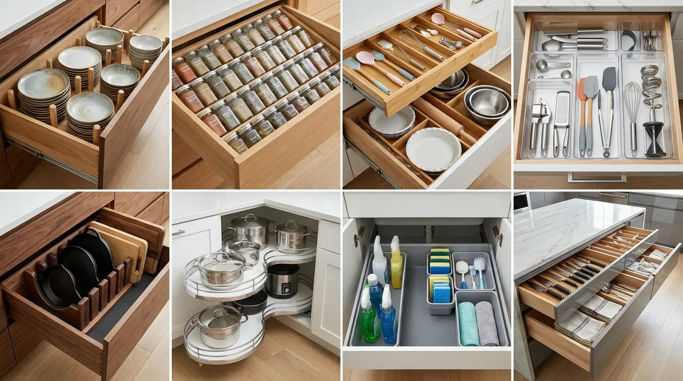 Kitchen Drawer Organization Hacks