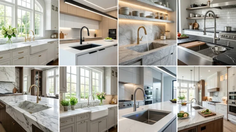 Luxury Kitchen Faucet & Sink Styles
